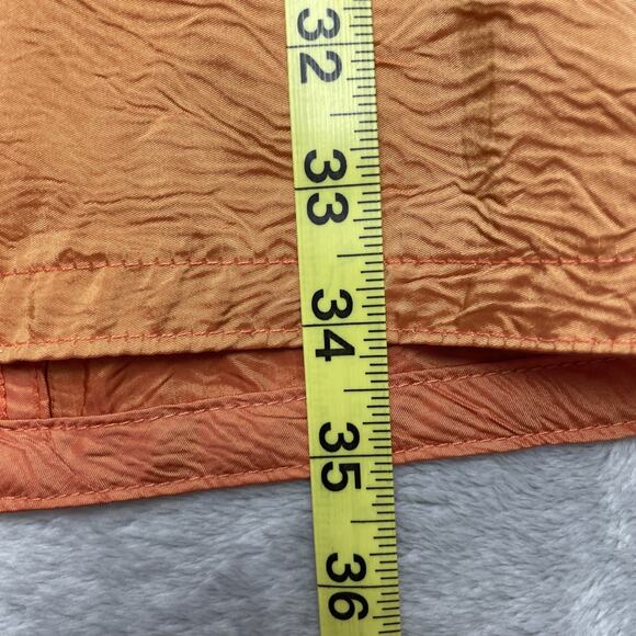 Mycra Pac One Donatella Raincoat Womens 2-M/L Pumpkin Shimmer Fall Lagenlook NWT - Picture 10 of 10